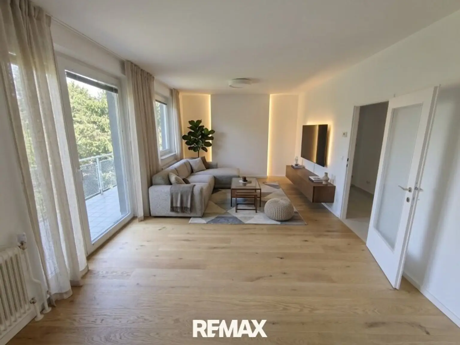KI generierter Einrichtungsvorschlag Wohnzimmer