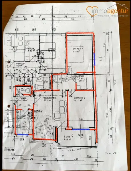 Wohnjuwel über den Dächern von Thalheim, mit Loggia und Traunblick