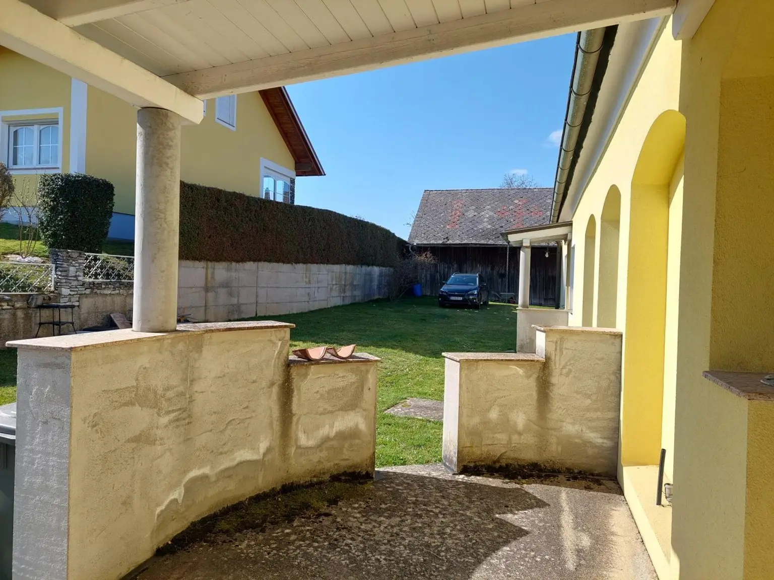 kleine Terrasse