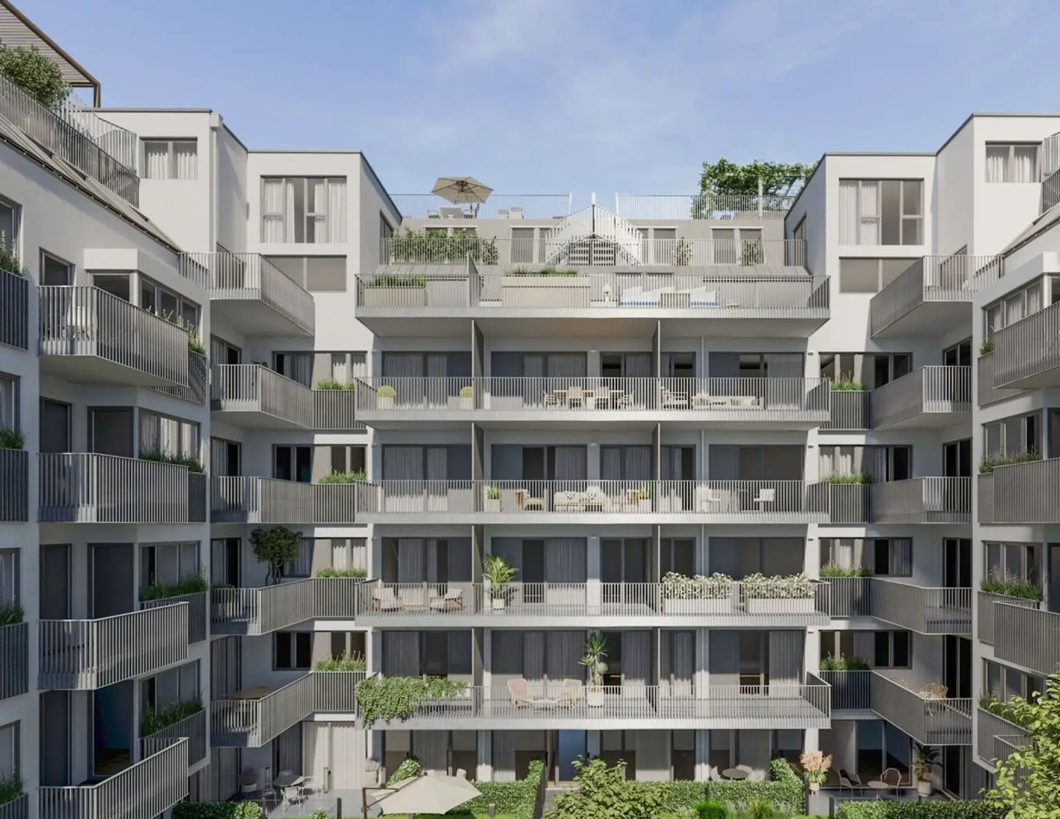 THE ARIK - Nachhaltig gebaut - 4 Zimmer mit Garten zur Innenhofseite