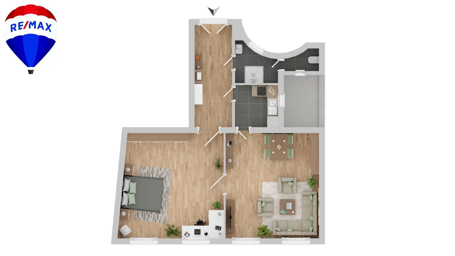 22. Eigentumswohnung 1040 Wien - Grundriss