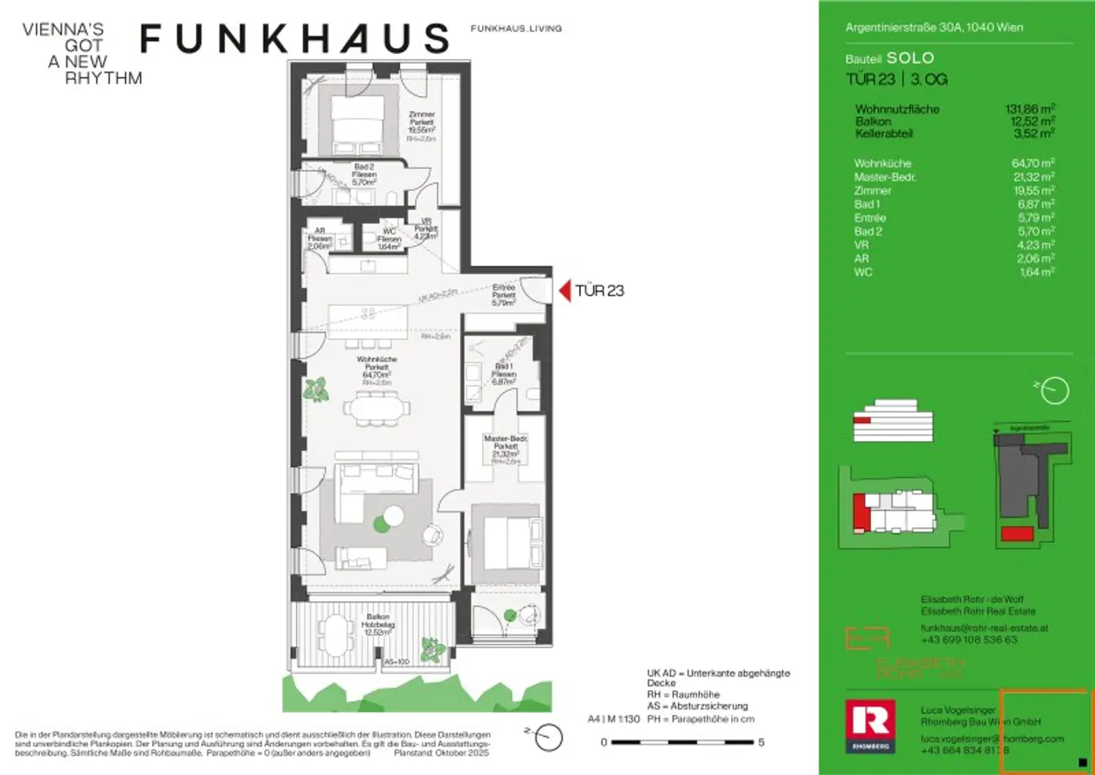 FUNKHAUS - Luftig wohnen inmitten des 4. Bezirks