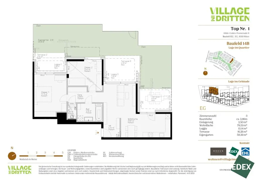 VILLAGE IM DRITTEN | BAUFELD 14B | UNIKAT FÜR FREIGEISTER