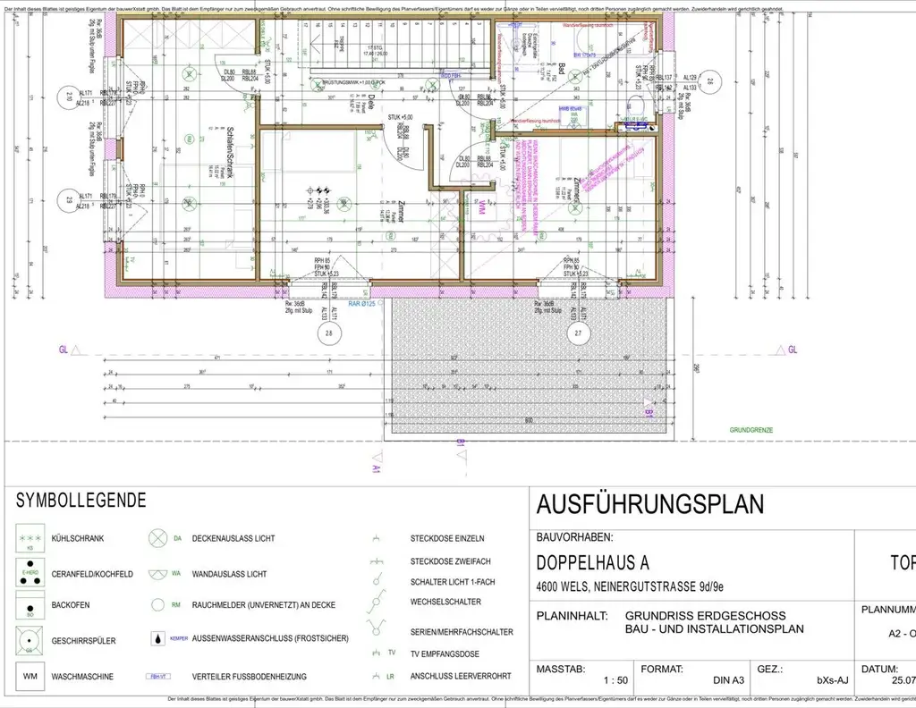 *SCHLÜSSELFERTIGES MASSIV-DOPPELHAUS - INKL. GARAGE & 2x KFZ ABSTELLPLÄTZE - IN TOLLER LAGE - MIT DIREKTEM BACHZUGANG - ZUM EINMALIGEN PREIS* HAUS A2