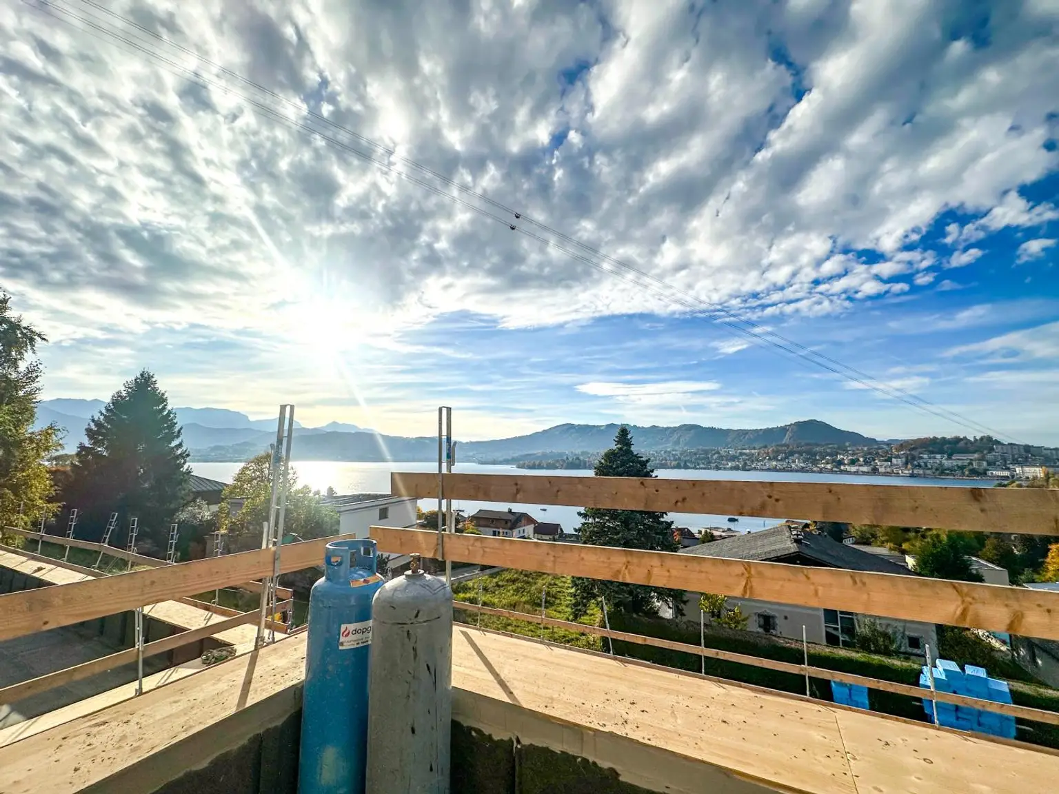 Ausblick von der Terrasse