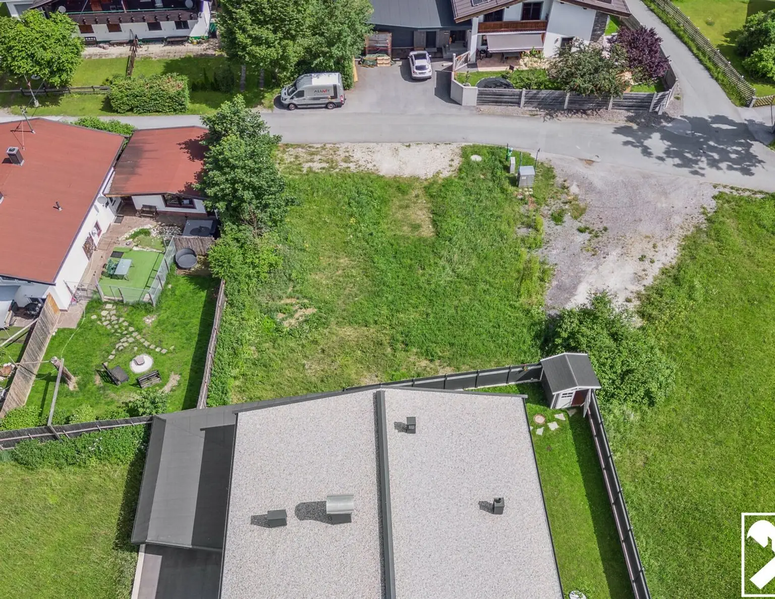 Ebenes Baugrundstück in idyllischer Lage