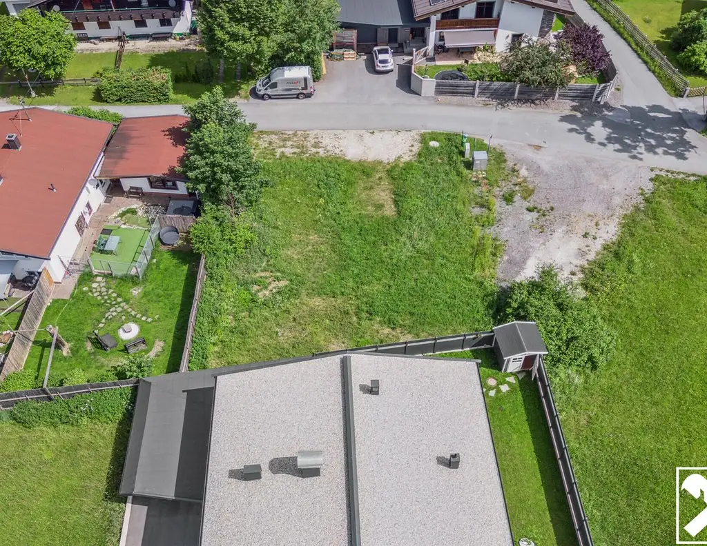 Ebenes Baugrundstück in idyllischer Lage