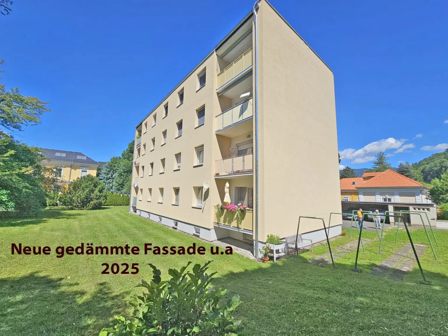 3 Zimmer, mit Loggia , Carport