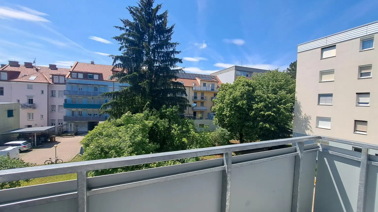 Balkon Richtung Westen