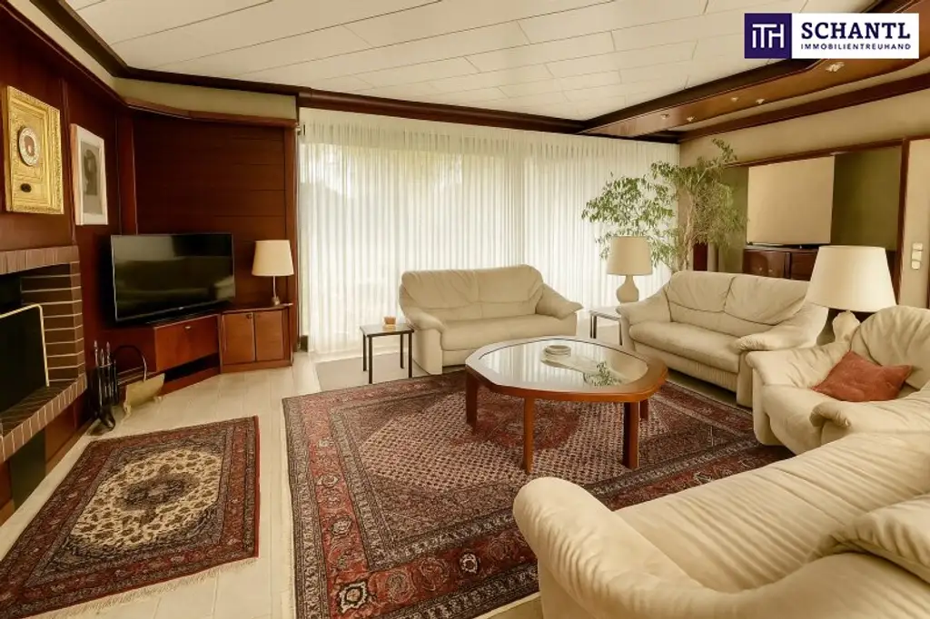 Traumhafter Bungalow mit Indoor-Pool, Weinkeller & großem Garten auf Eigengrund