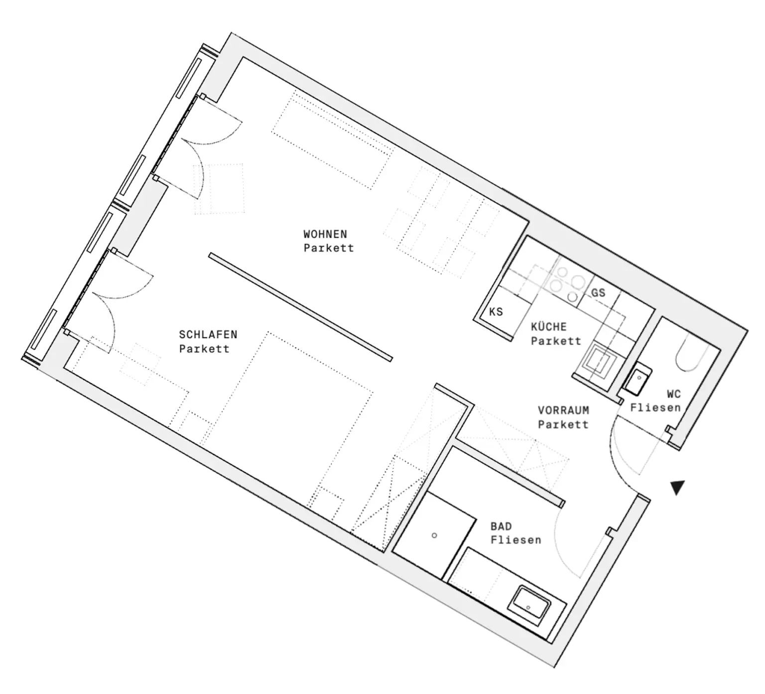 DC-FLATS: High-End-Apartment bei der UNO-City!! ERSTBEZUG!!
