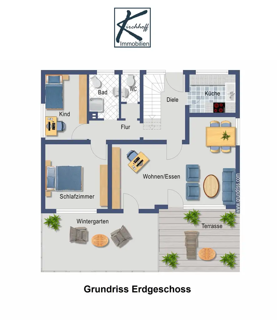 Grundriss Erdgeschoss