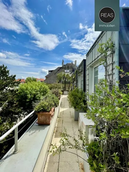 Döblinger Cottage ! Klimatisiertes Luxus - Dachgeschoss - Apartment mit 2 Terrassen! Garage verfügbar!