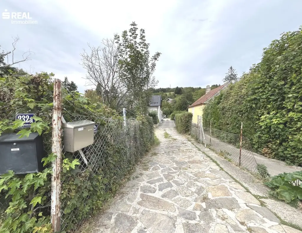 728 m² großes Baugrundstück in Kierling bei Klosterneuburg