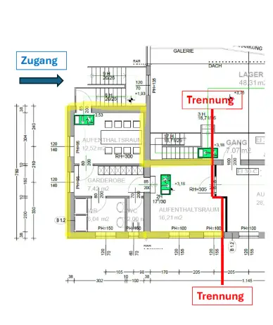 Büro Plan