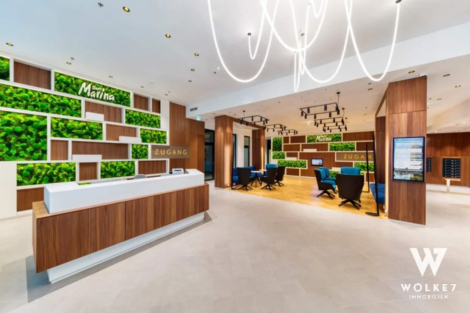 Exklusive 3-Zimmer-Residenz im Marina Tower – 16. Etage mit Donaupanorama