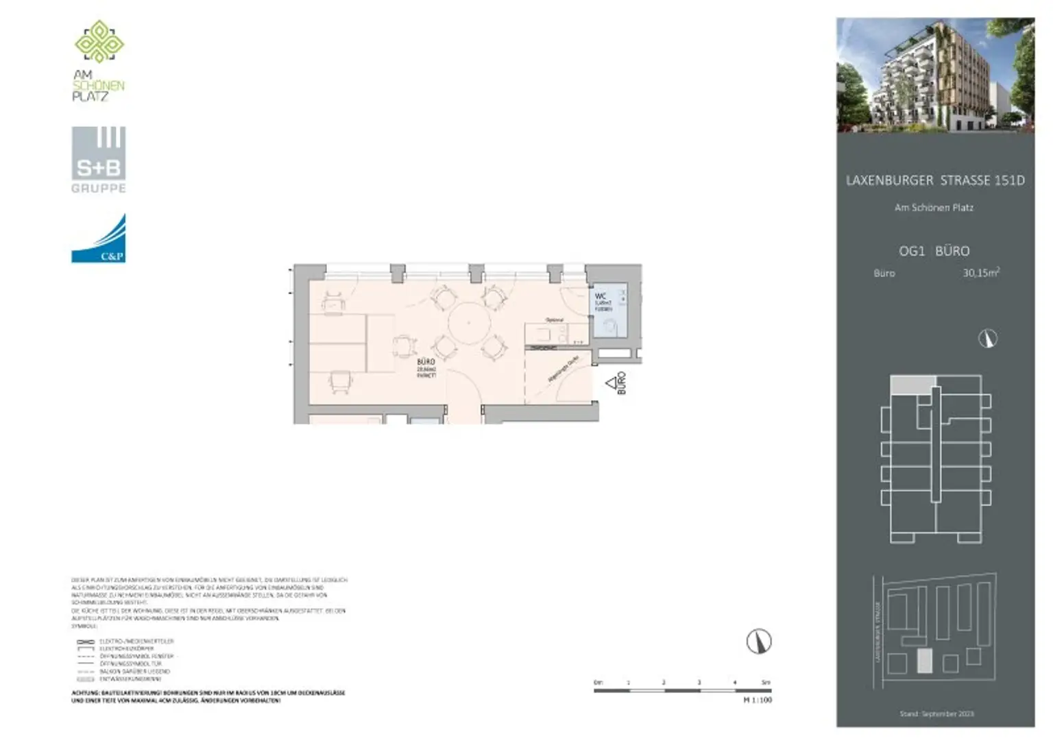 Wohnen trifft Arbeiten – 2,5-Zimmer-Wohnung mit Balkon & angrenzendem Büro mit separatem Zugang