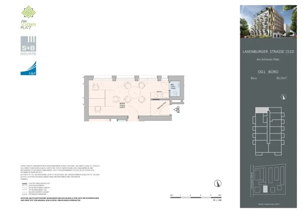 Wohnen trifft Arbeiten – 2,5-Zimmer-Wohnung mit Balkon & angrenzendem Büro mit separatem Zugang