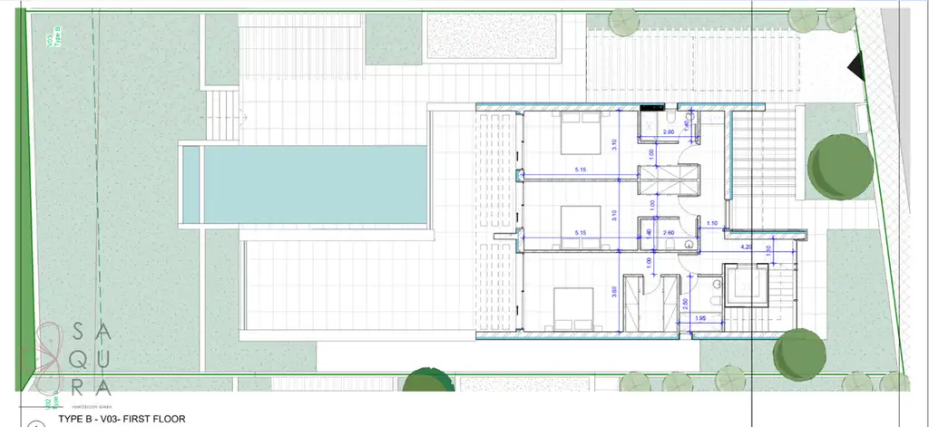 Royal Bay – Wo Luxus auf die Wellen des Meeres trifft
 VILLA 3 type B