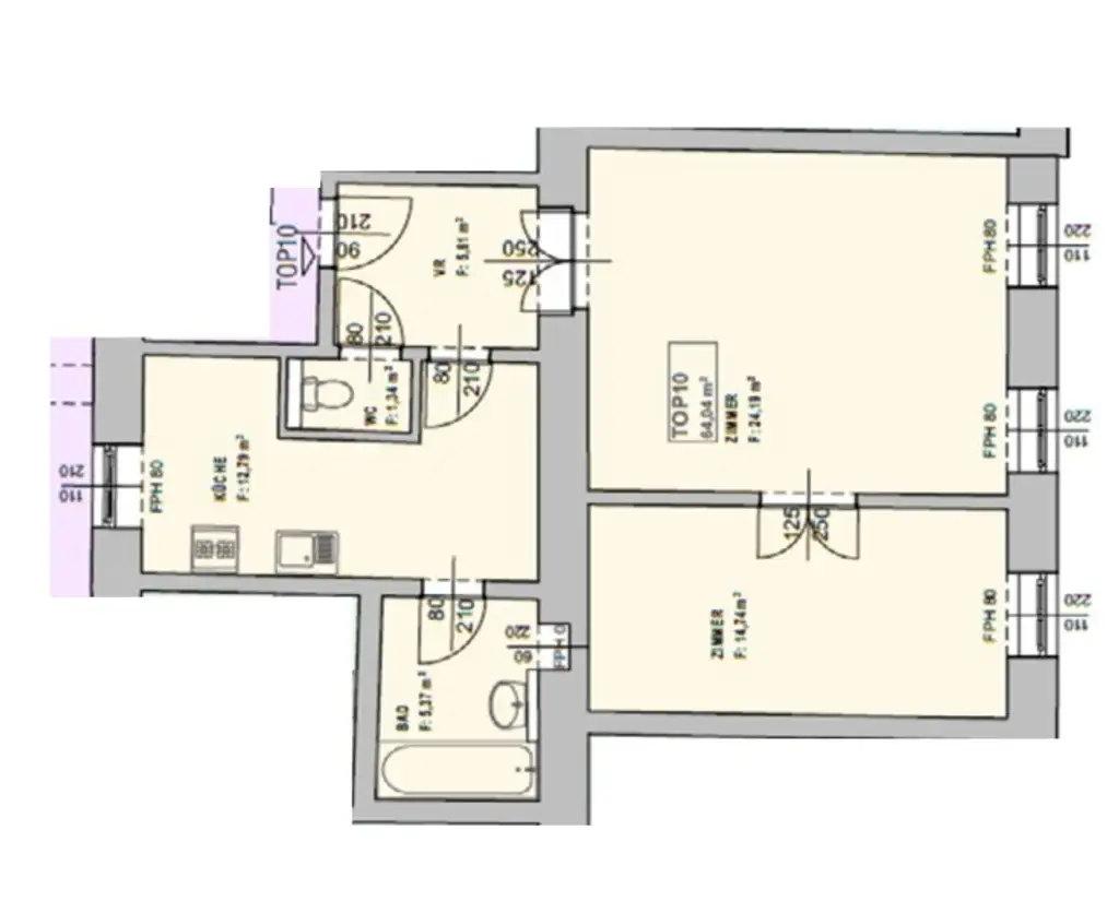 2-Zimmer Wohnung mit herrlichem Altbau-Flair | TOP Lage | sehr guter Grundriss