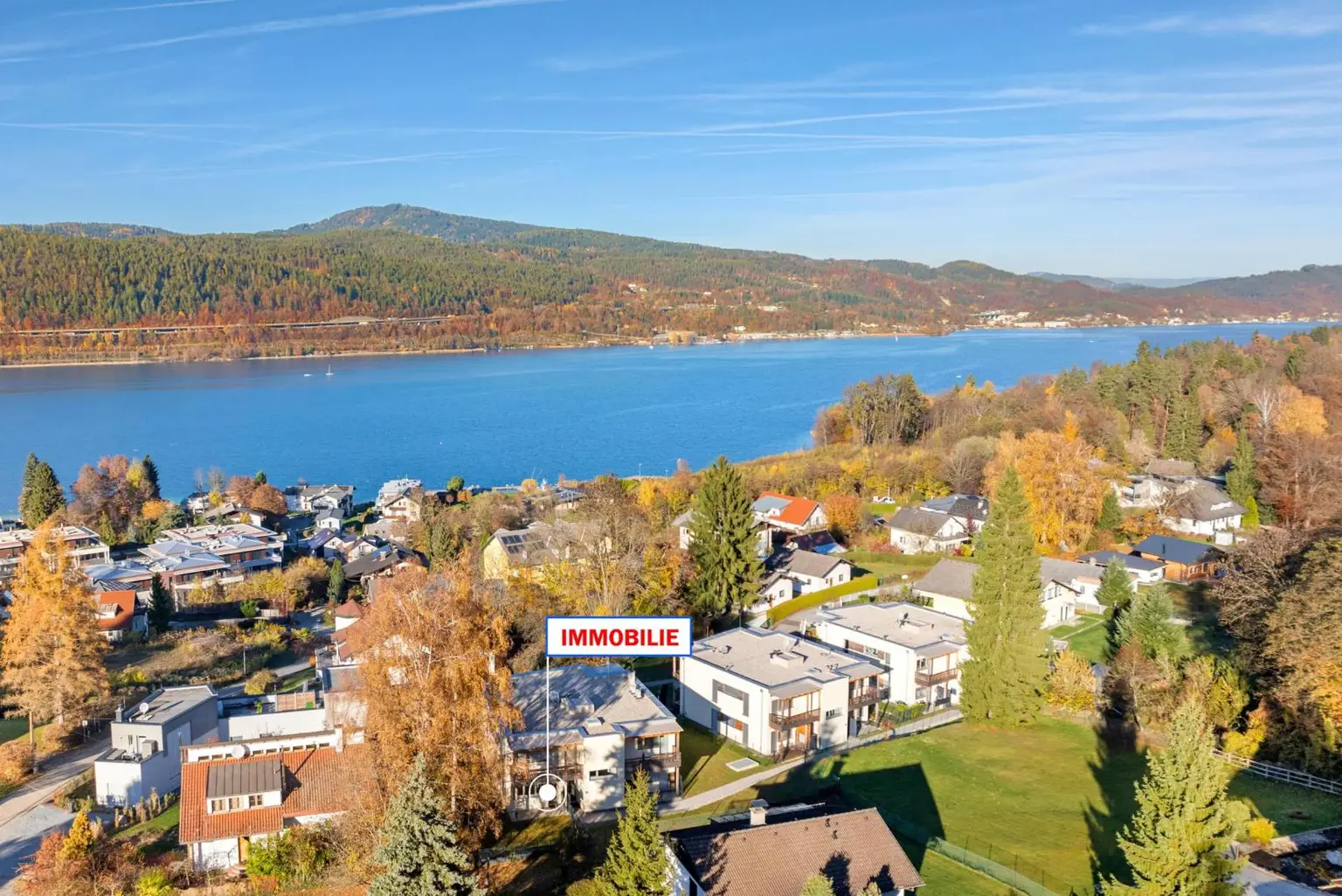 Exklusive Gartenwohnung mit Seeblick in Auen am Wörthersee