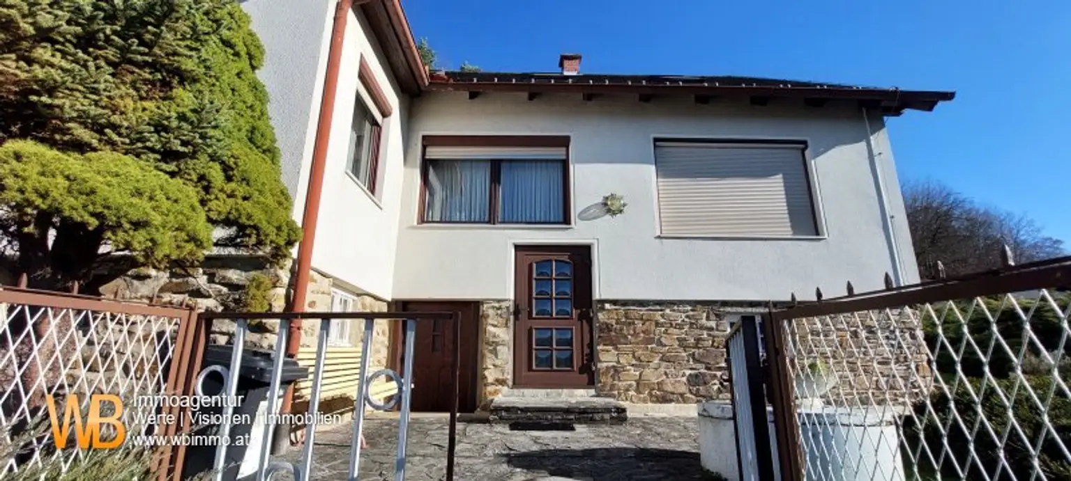 Panorama 200m² WFL, 2 Wohngeschoße, großer Garten, Obstbäume, Wald