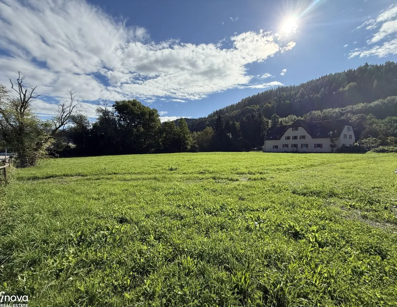 Baugrundstück im Grenzkataster - 3.830 m² in sonniger Lage - Niklasdorf / Waltenbach!!