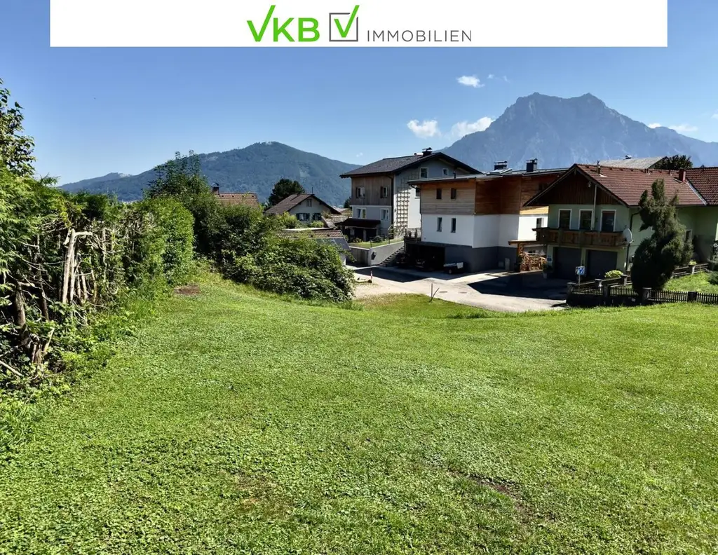 GRUNDSTÜCK IN RUHELAGE MIT BERGPANORAMA-BLICK (ohne Bauzwang)