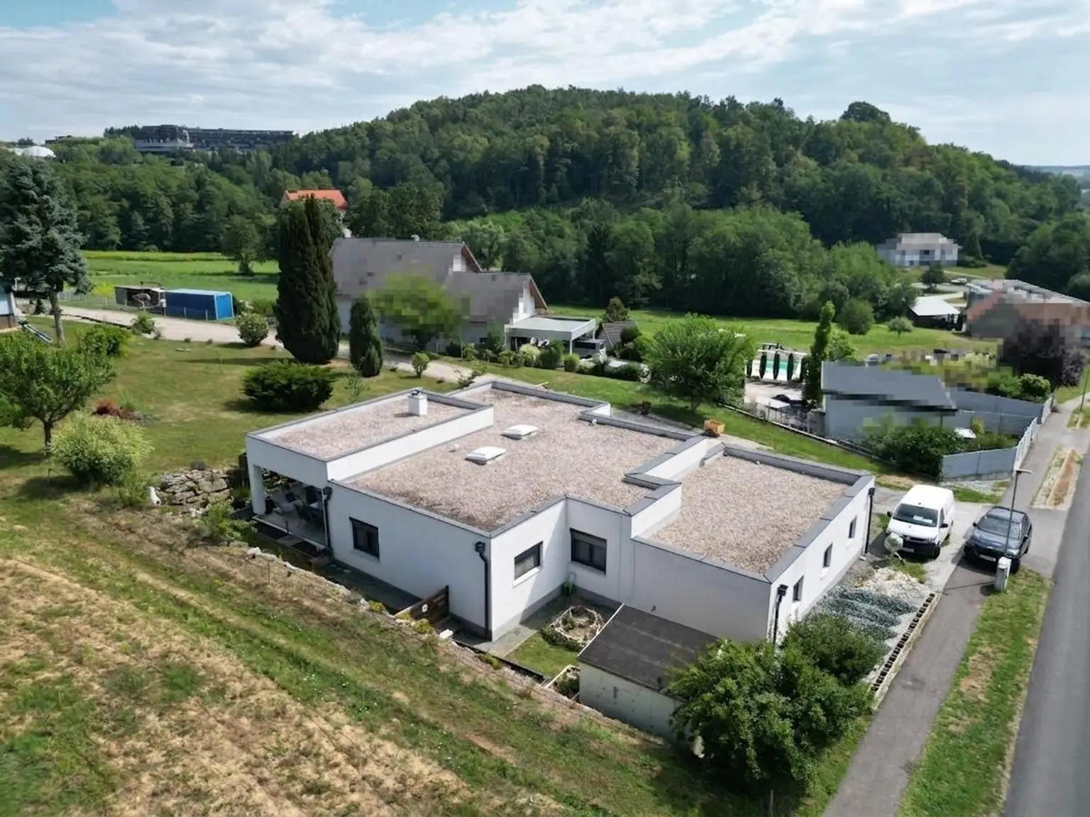 Ansicht von hinten