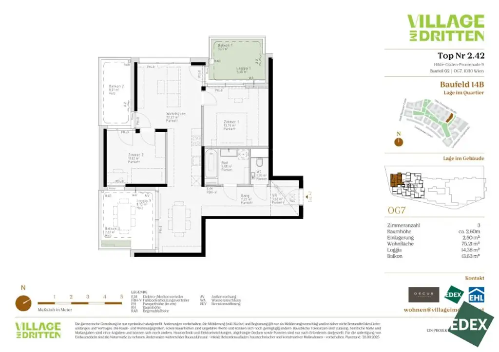VILLAGE IM DRITTEN | BAUFELD 14B | UNIKAT FÜR FREIGEISTER | ANLEGER