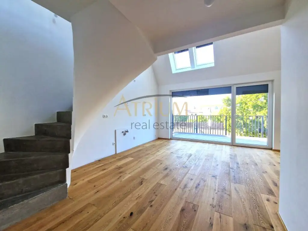 Neubauprojekt in Endphase | Moderne Dachgeschoß-Maisonette mit Terrasse in Toplage von Tulln