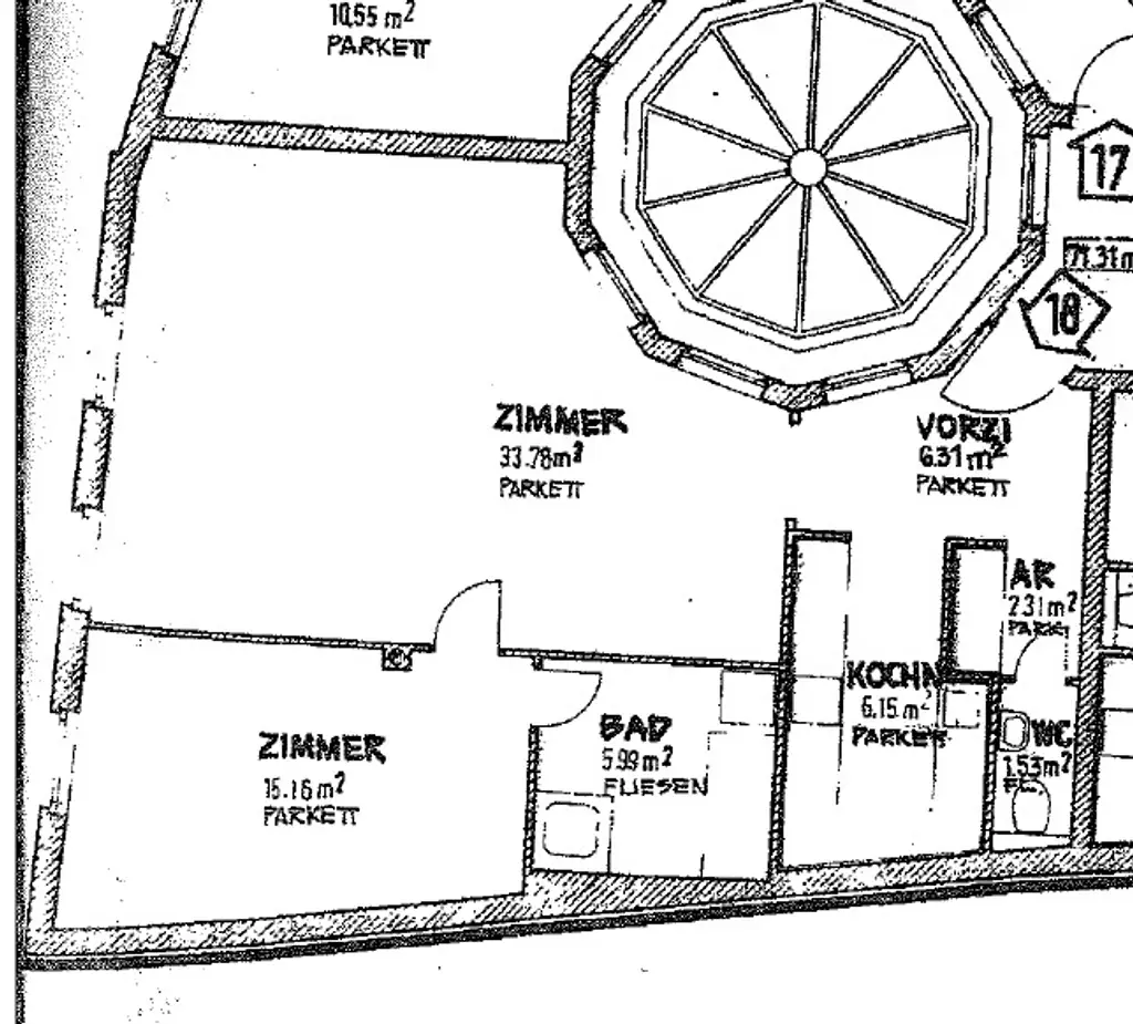 ** Ruhige 2-Zimmer Wohnung am Hauptplatz 15-16 , Top 18 **