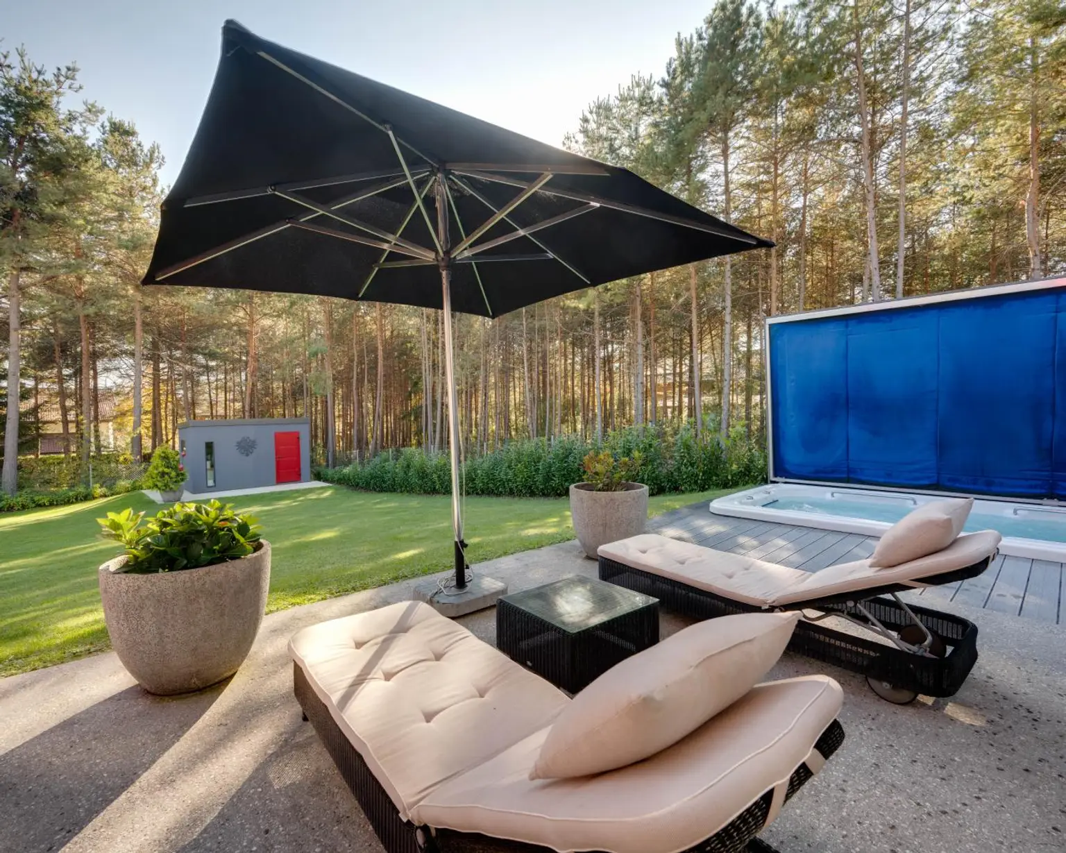 Wellness im eingenen Garten