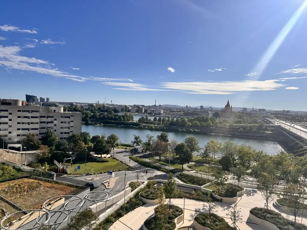 "Exklusives Wohnen in den Danubeflats mit Blick auf die Alte Donau!"
