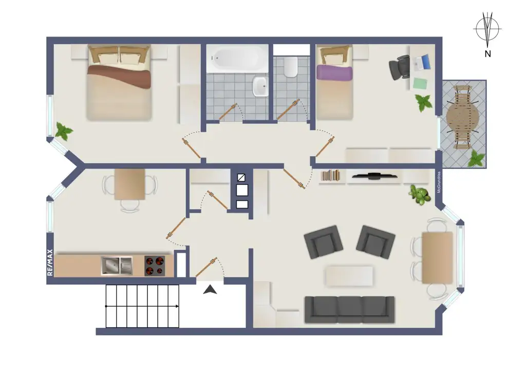 WG-taugliche 3-Zimmer-Mietwohnung in feiner Lage - Graz St. Peter