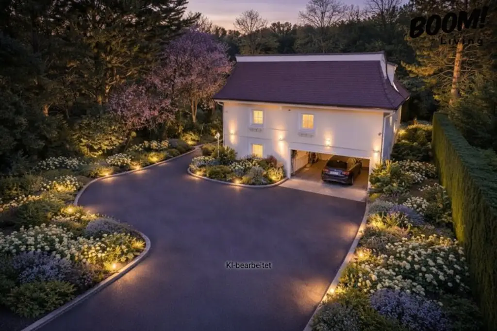 Villa in Baden mit Garten & Grünblick - Großzügiges Wohnen in absoluter Ruhelage nahe Rosarium
