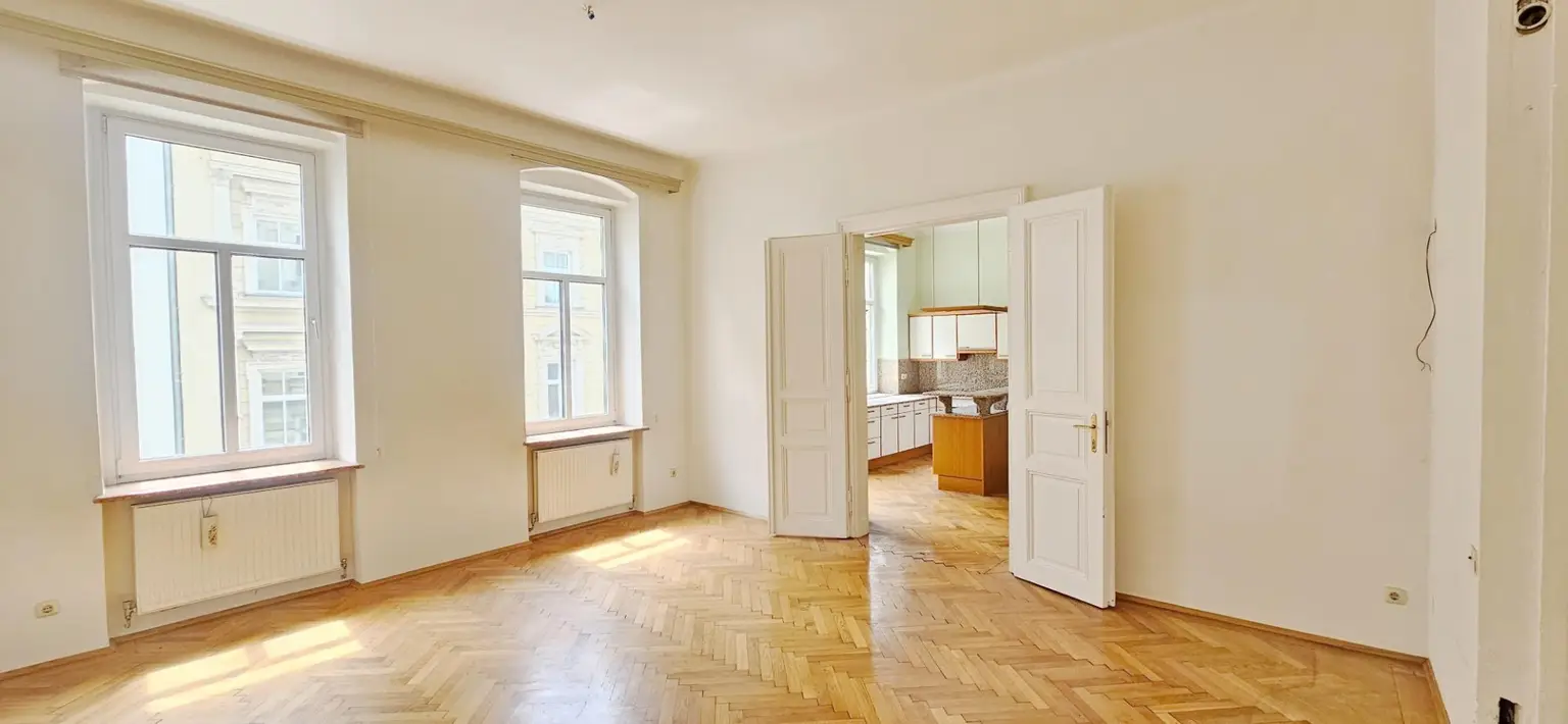Großzügige Altbauwohnung mit Flair – Nähe Südbahnhofmarkt