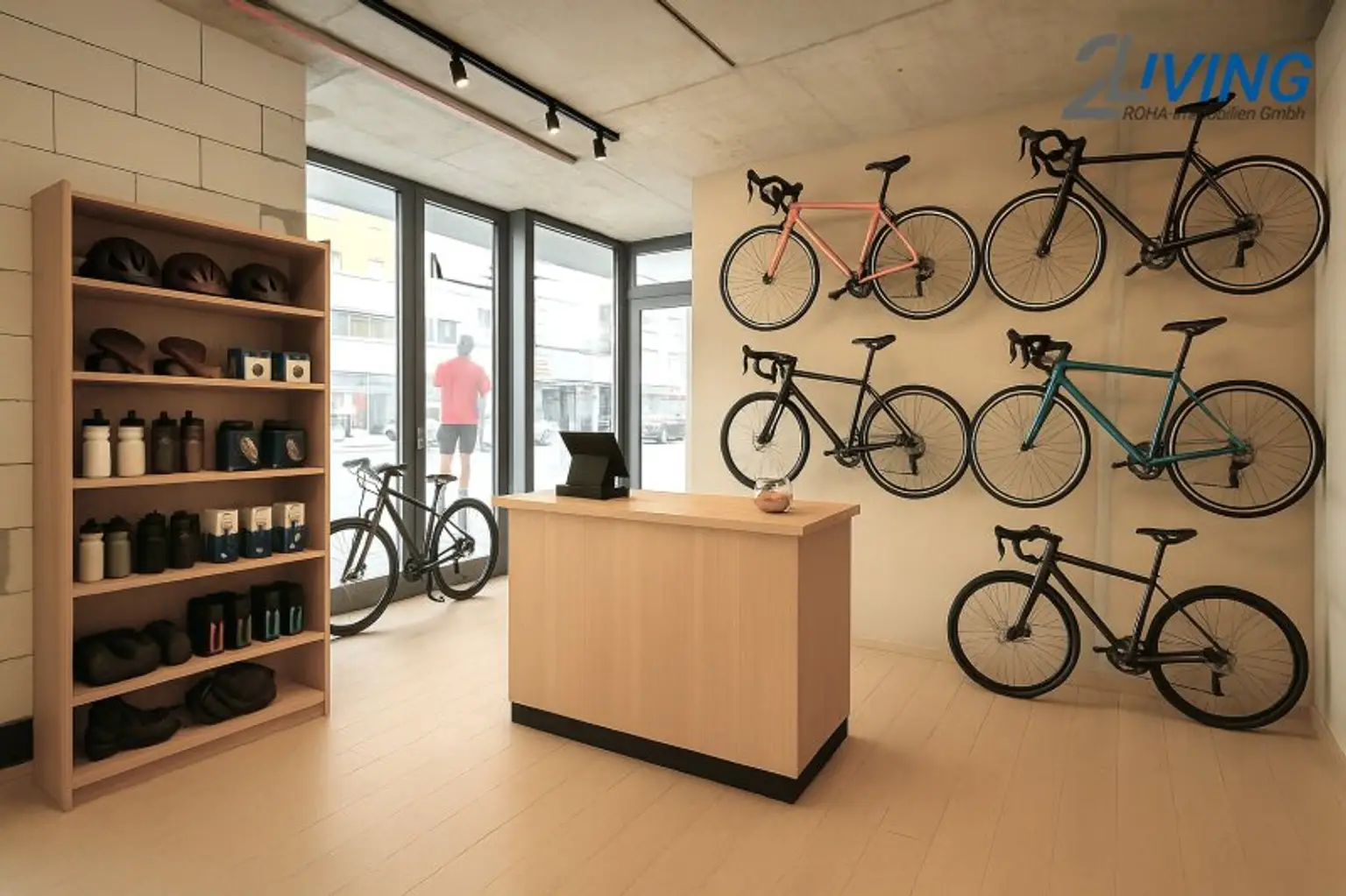 Geschäftsfläche Nahe U1-Kagraner Platz