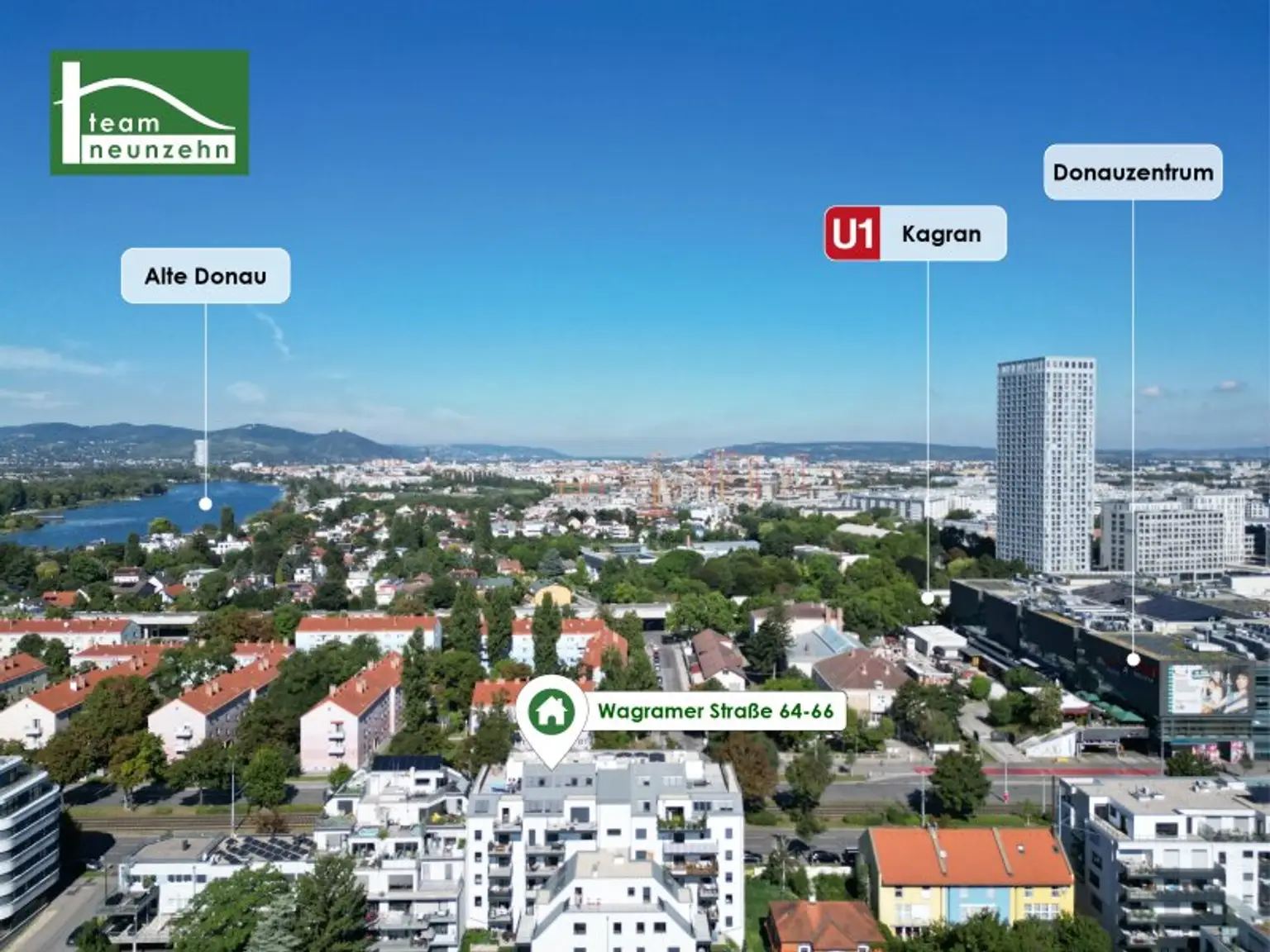 INVESTORENTRAUM - Anlegerwohnungen auf Baurechtsgrund in hervorragender Lage beim Donauzentrum / U1 / Alte Donau. - WOHNTRAUM