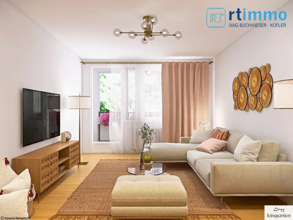 RUHIGER DREI-ZIMMER TRAUM ZUM SELBER GESTALTEN