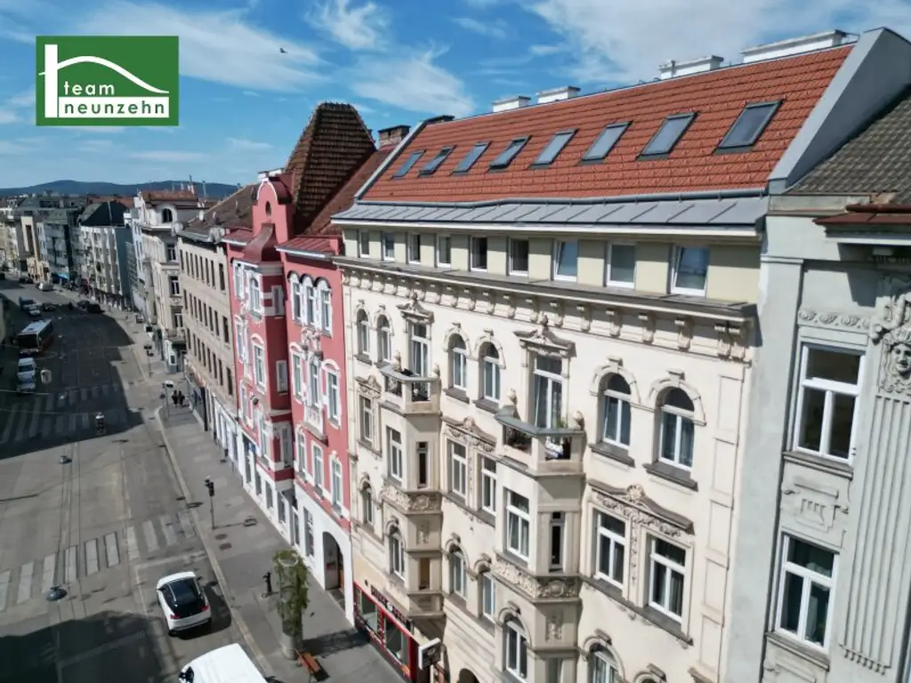 Sechshaus - Erstbezug nach Renovierung! Innenhofausrichtung und 5 Gehminuten zu U4 und U6! Helle Altbau-Wohnung mit 2 oder 3 Zimmern!
