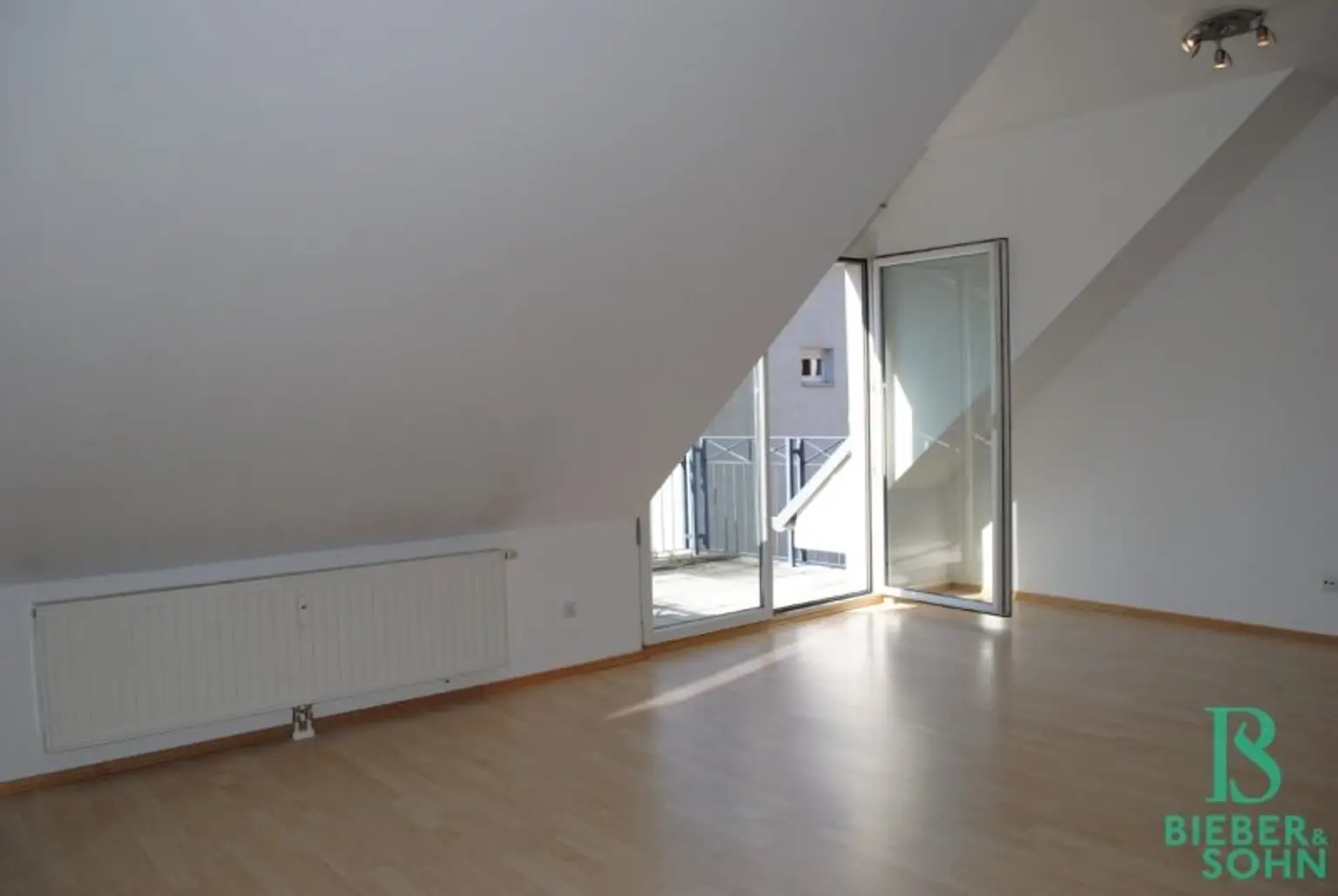 Wohnbereich / Balkon