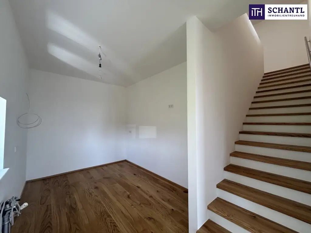 Wunderschöne Maisonettewohnung mit 120m² Wohnfläche, 20m² Terrasse und 170m² Garten in Gleisdorfer Toplage - provisionsfrei! Finanzierung ohne Eigenkapital möglich, leistbare Rückzahlung mit angepasster Laufzeit!
