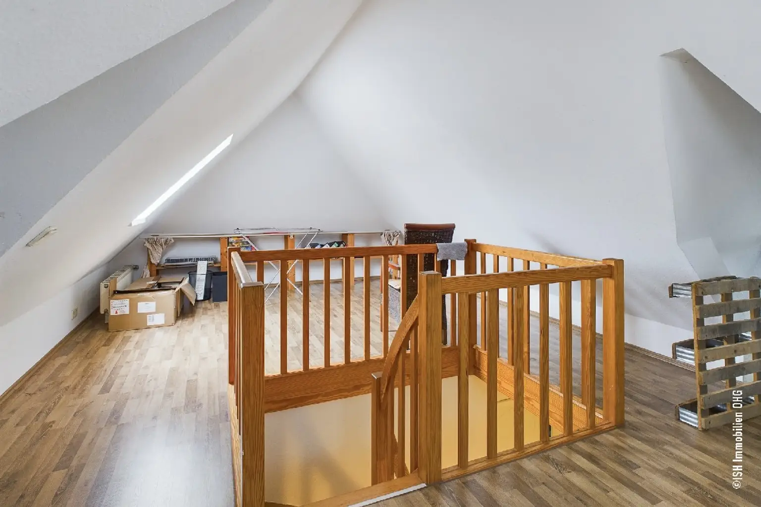 Spitzboden ausgebaut