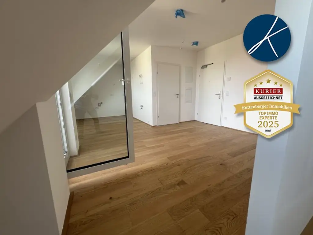 Gut vermietbarer Anlegertraum - U6 Erlaaer Straße: ‚PENTHOUSE-FEELING' im NEUBAU-ERSTBEZUG