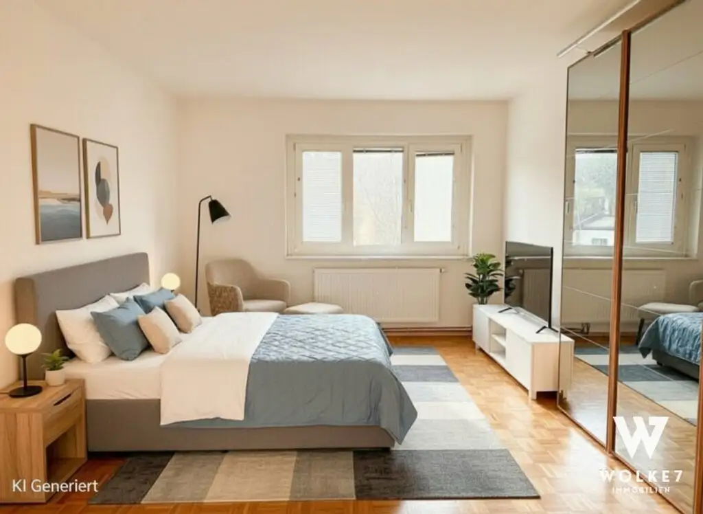 Attraktive 2,5-Zimmer-Wohnung in Maria Gugging – Ruhige Lage mit herrlichem Grünblick von der Terrasse I Öffentlich ca. 30 min. bis Wien Nussdorf
