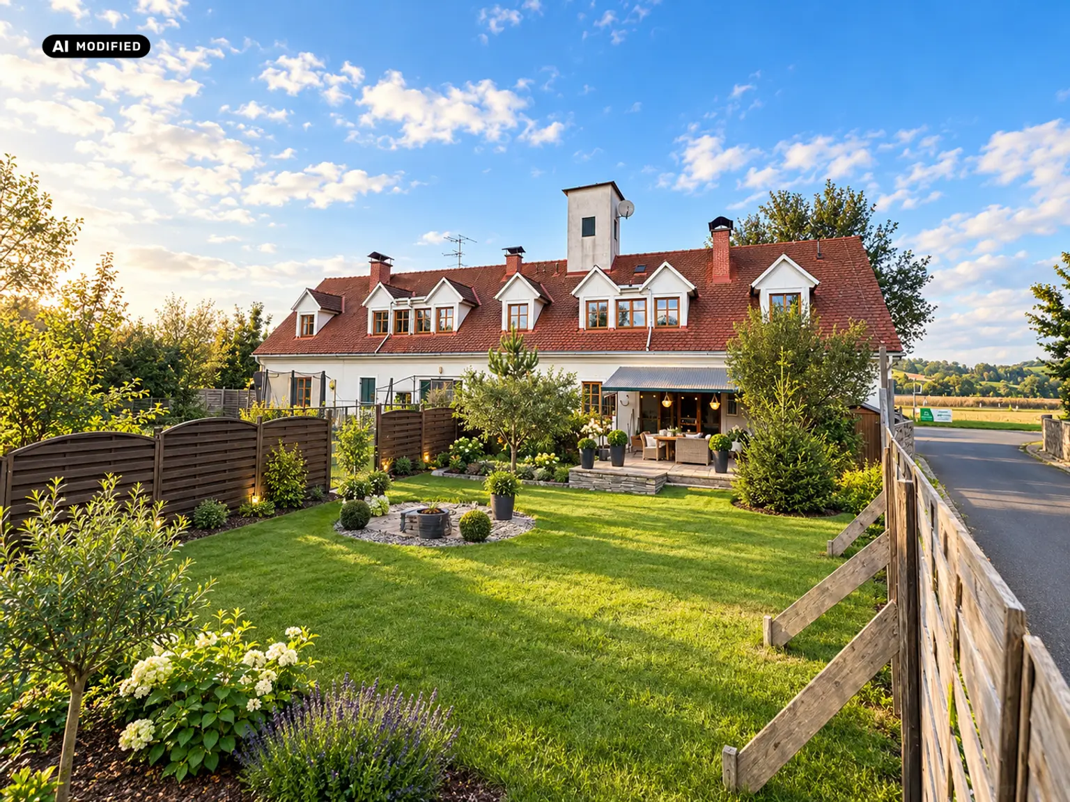 KI-bearbeitet – Mehrfamilienhaus