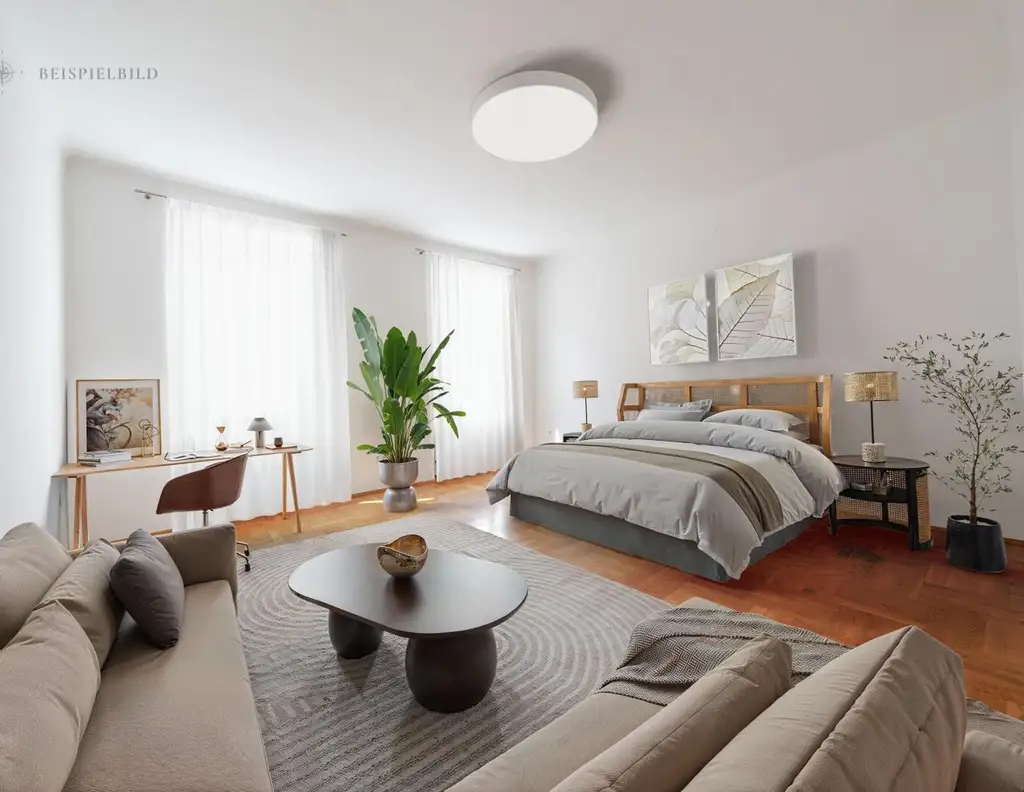 Charmante Altbauwohnung in Top-Innenstadtlage am Augarten mit großem Balkon