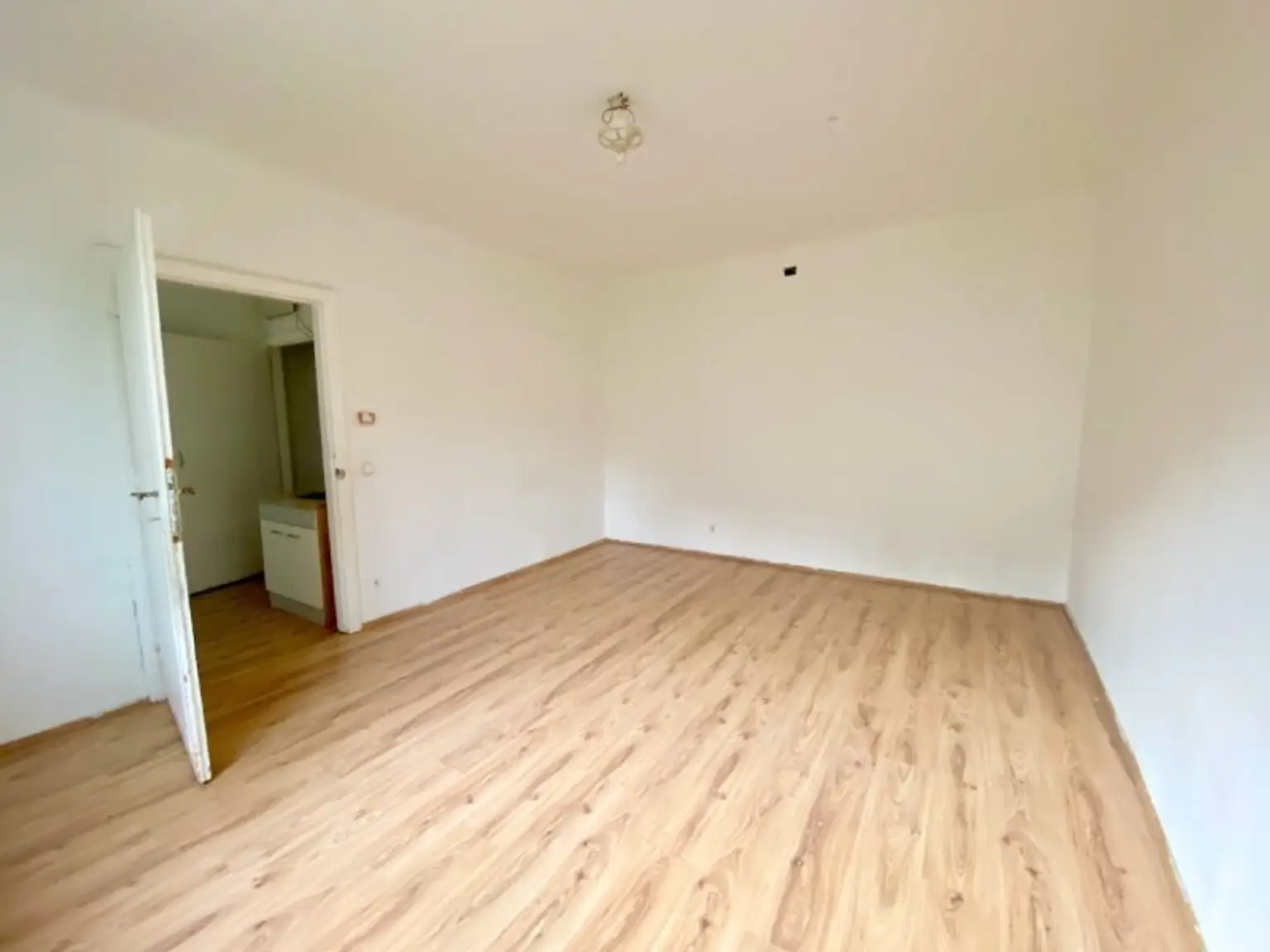 2 Zimmer-Wohnung ZUM SANIEREN, BLICK ins GRÜNE!