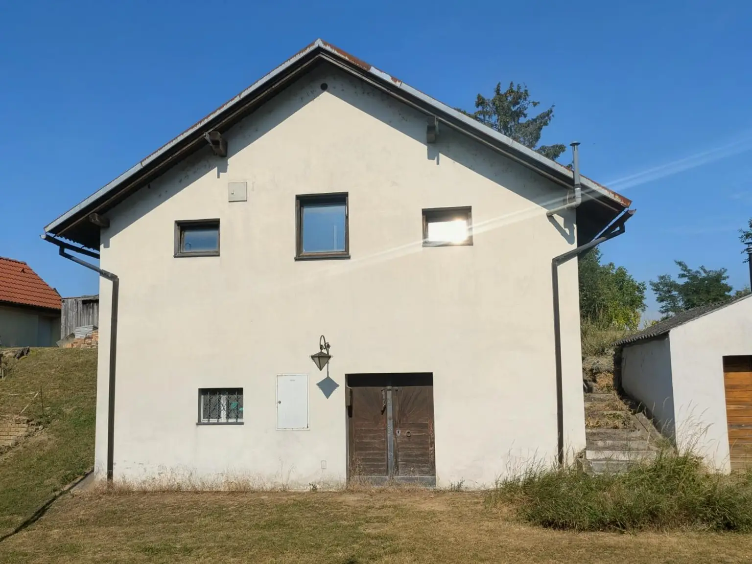 Hausansicht Straße